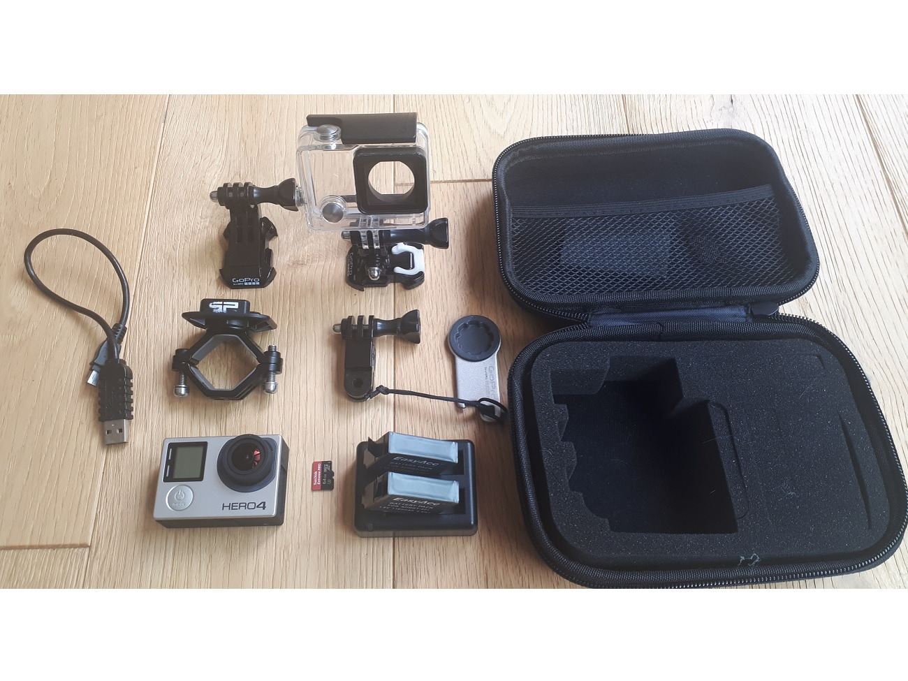 Gopro hero4 black basic kit