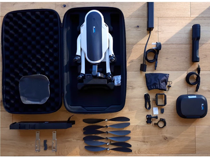 Gopro karma drone with hero 6 black 4k camera