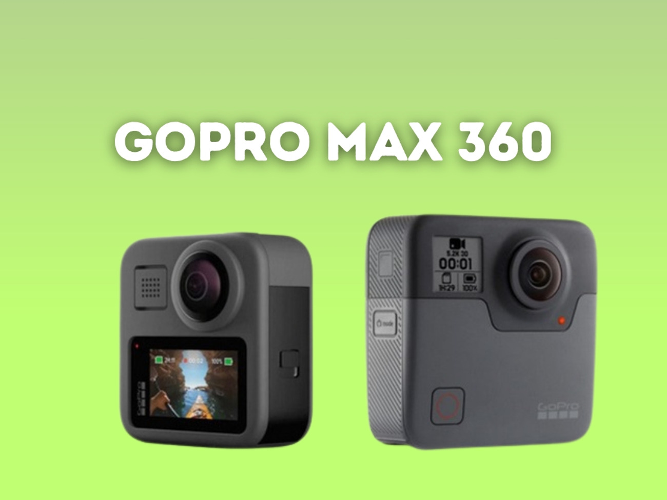 Gopro max 360 camera