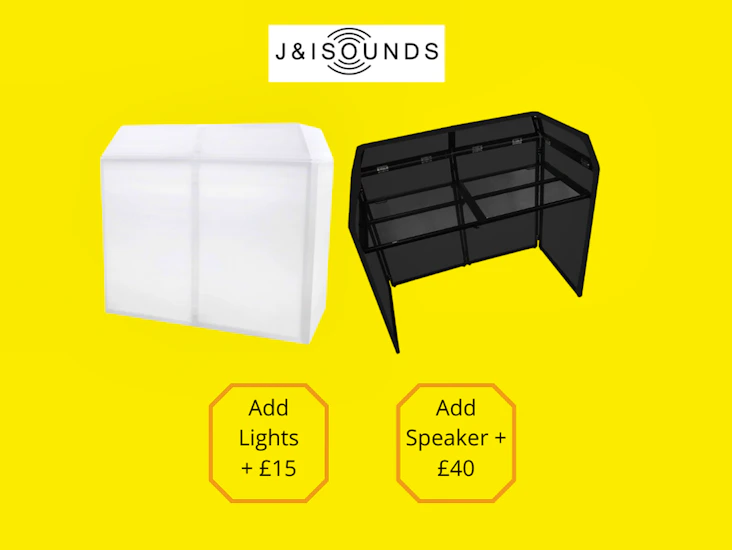 Gorilla dbs pro aluminium folding dj disco stand booth