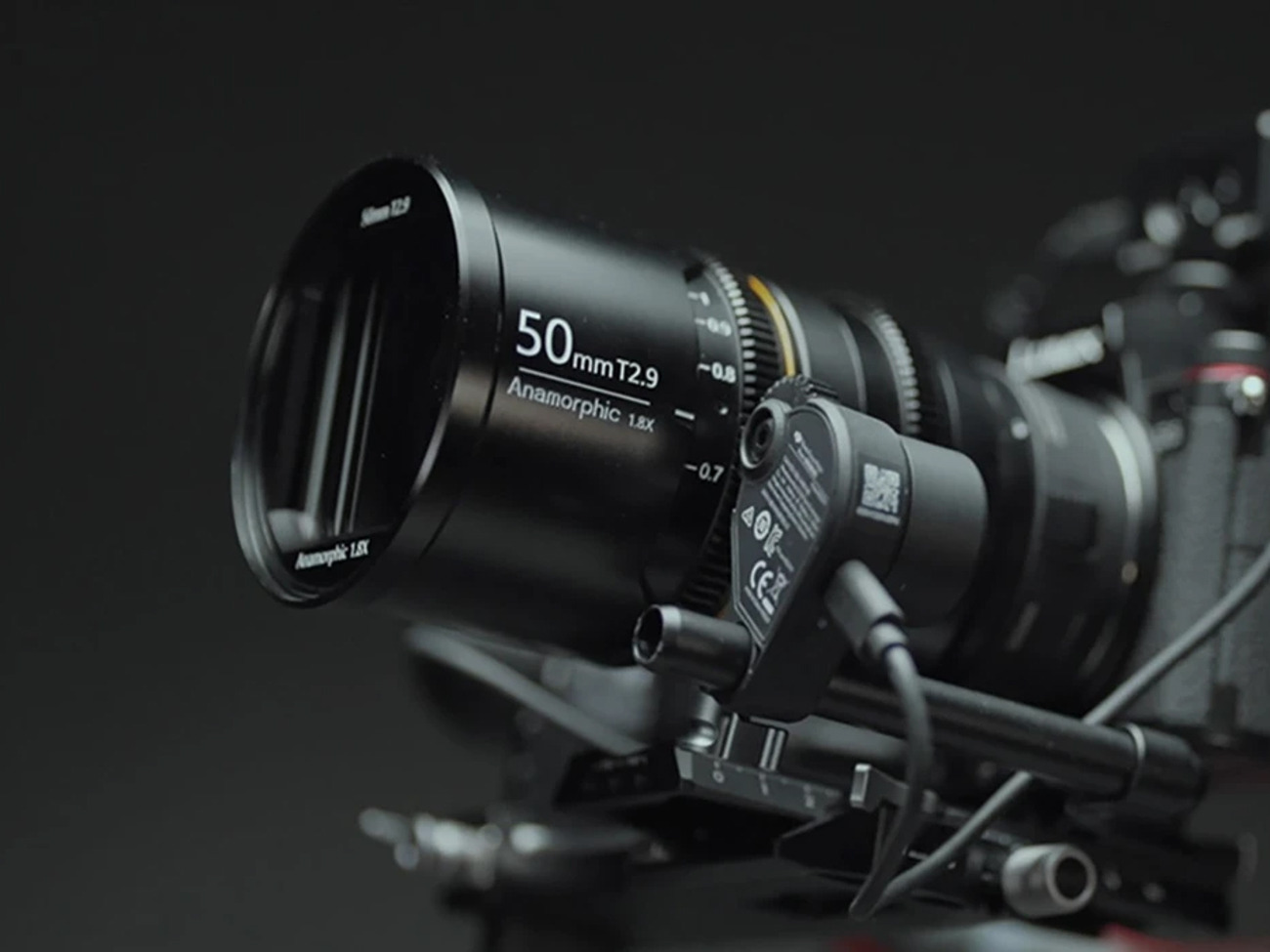 Great joy 50mm t2.9 1.8x anamorphic lens ef /pl