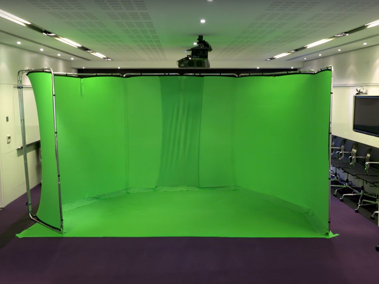 WASJOYE 5x6.6 Ft Pop-Up Green Screen Backdrop - Portable Chroma Key Panel With Stand For Streaming, Photography, Videos