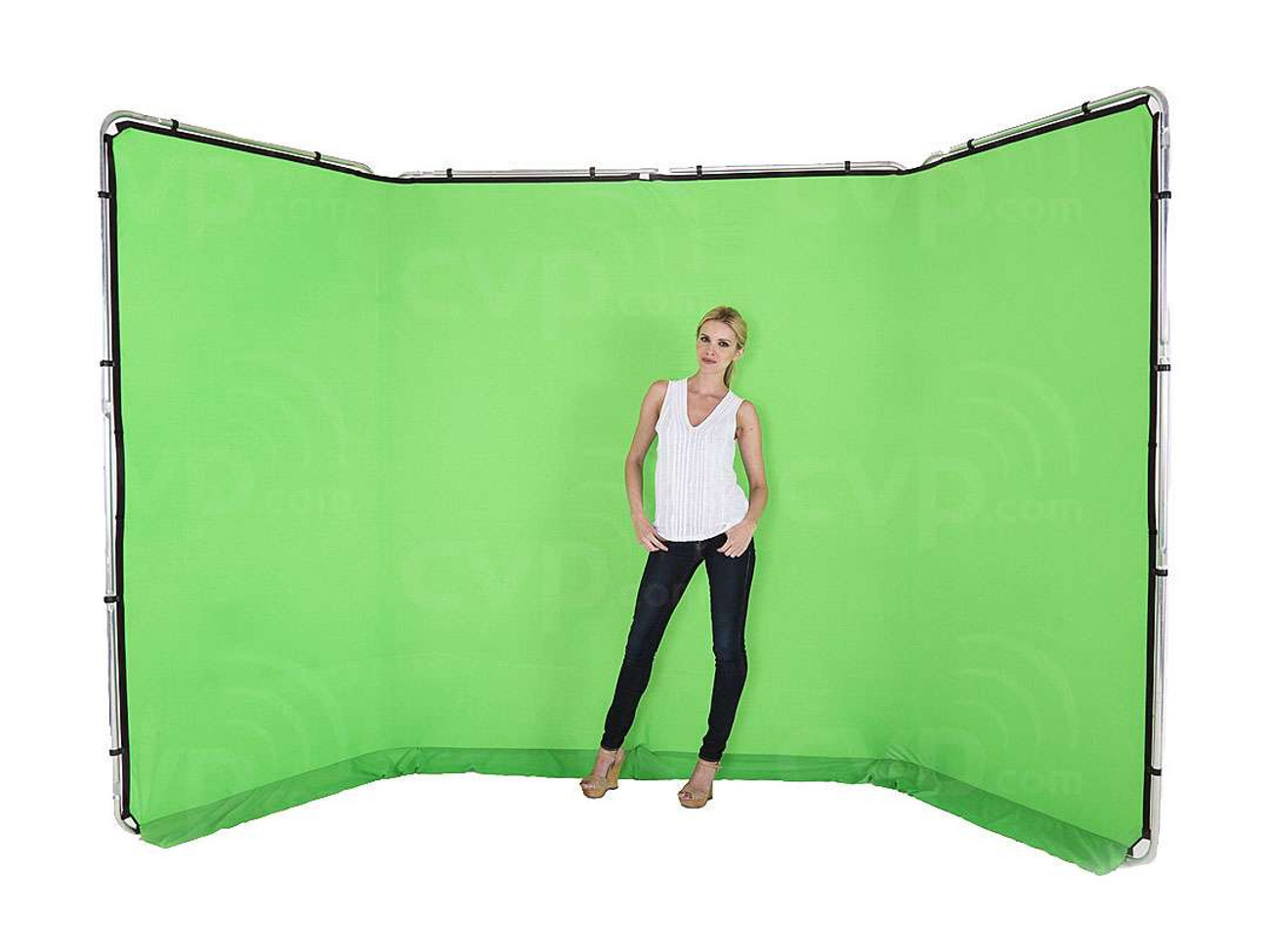 Green screen 4m chromakey backdrop lastolite manfrotto