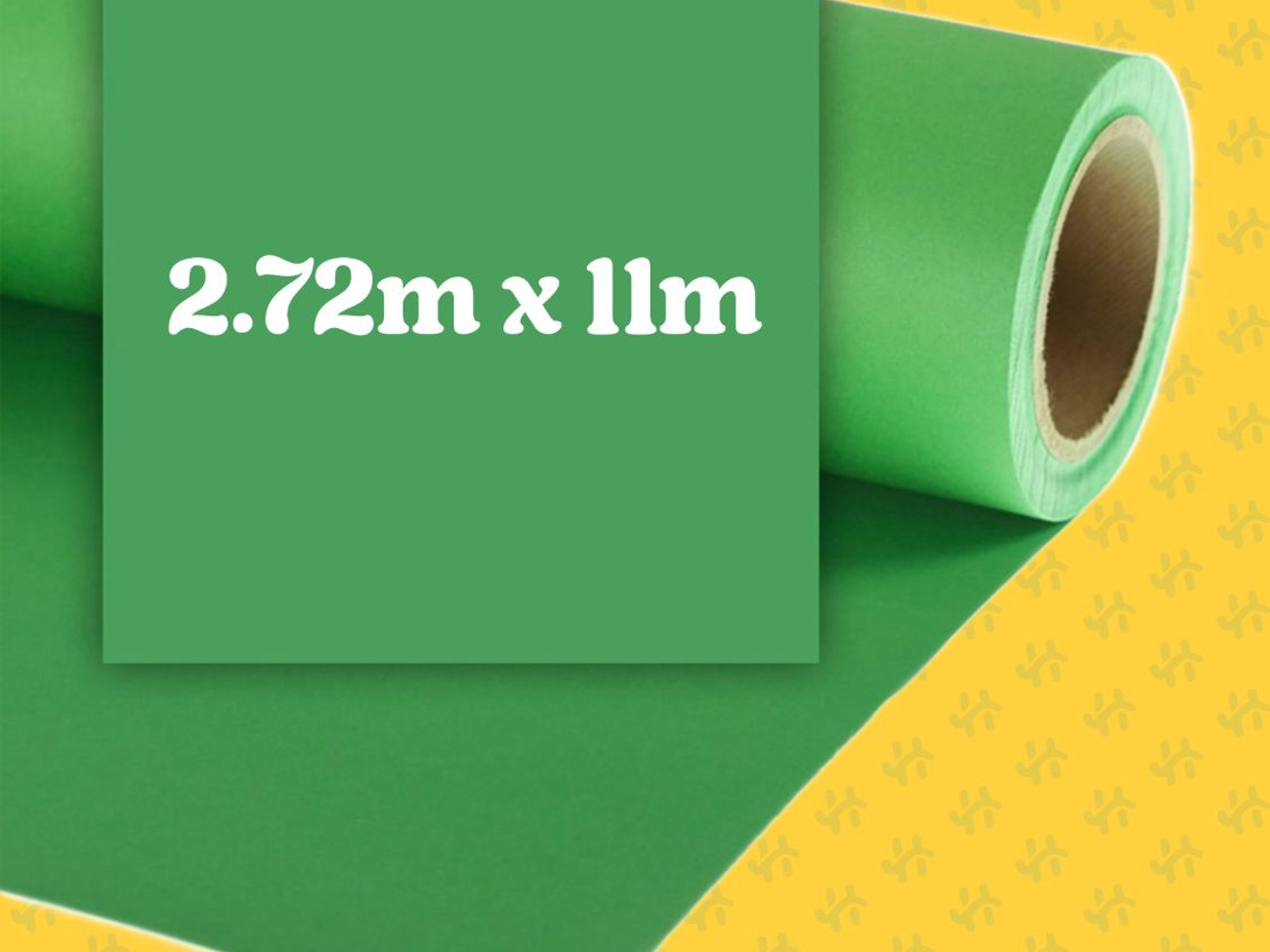 Green screen paper 2.72m x 11m | colorama ll co133
