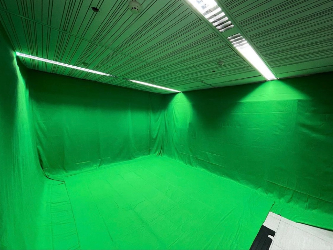 Green screen studio