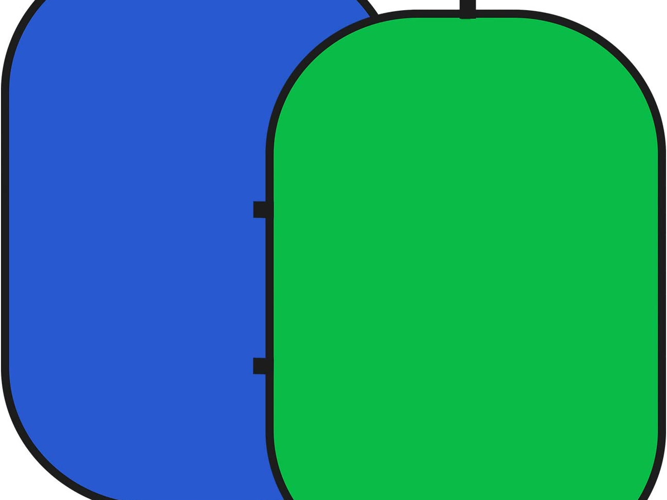 Green/blue screen - 5'x7'/150×200cm - pop up/collapsable 