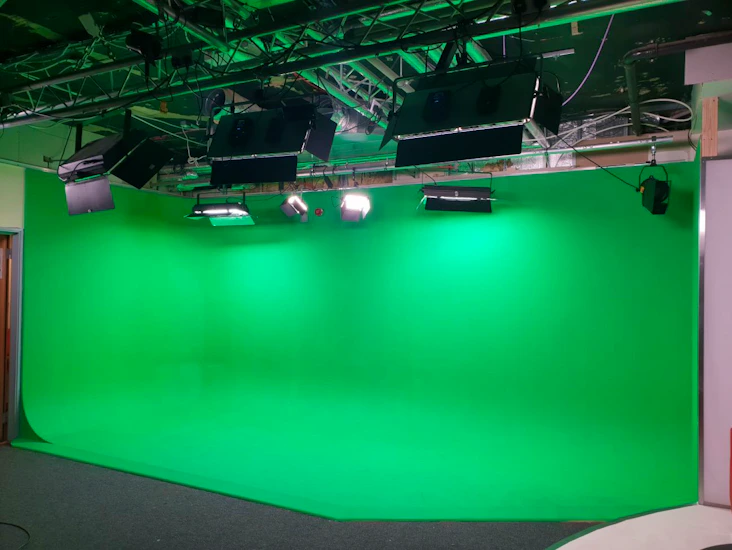 Green screen studio in london
