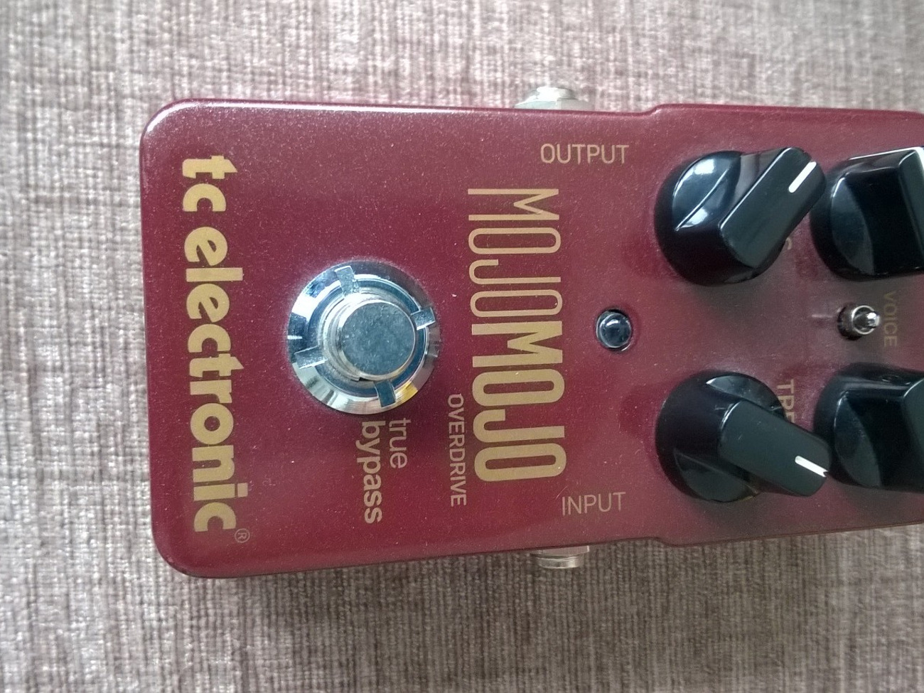 Guitar distorsion pedal mojomojo by tc electronic
