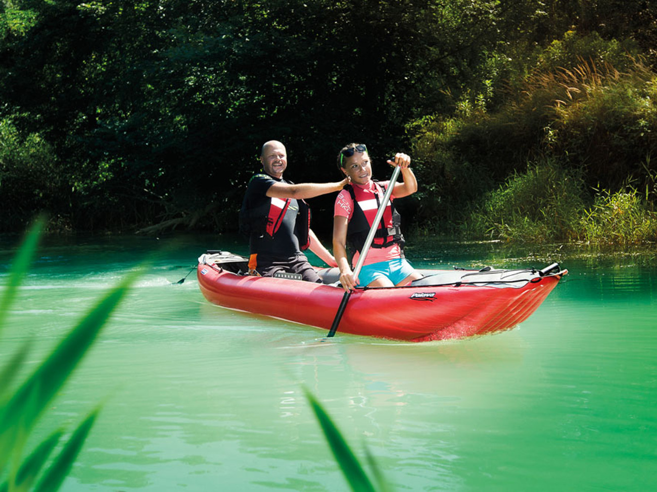 Gumotex palava 400 inflatable whitewater canoe 
