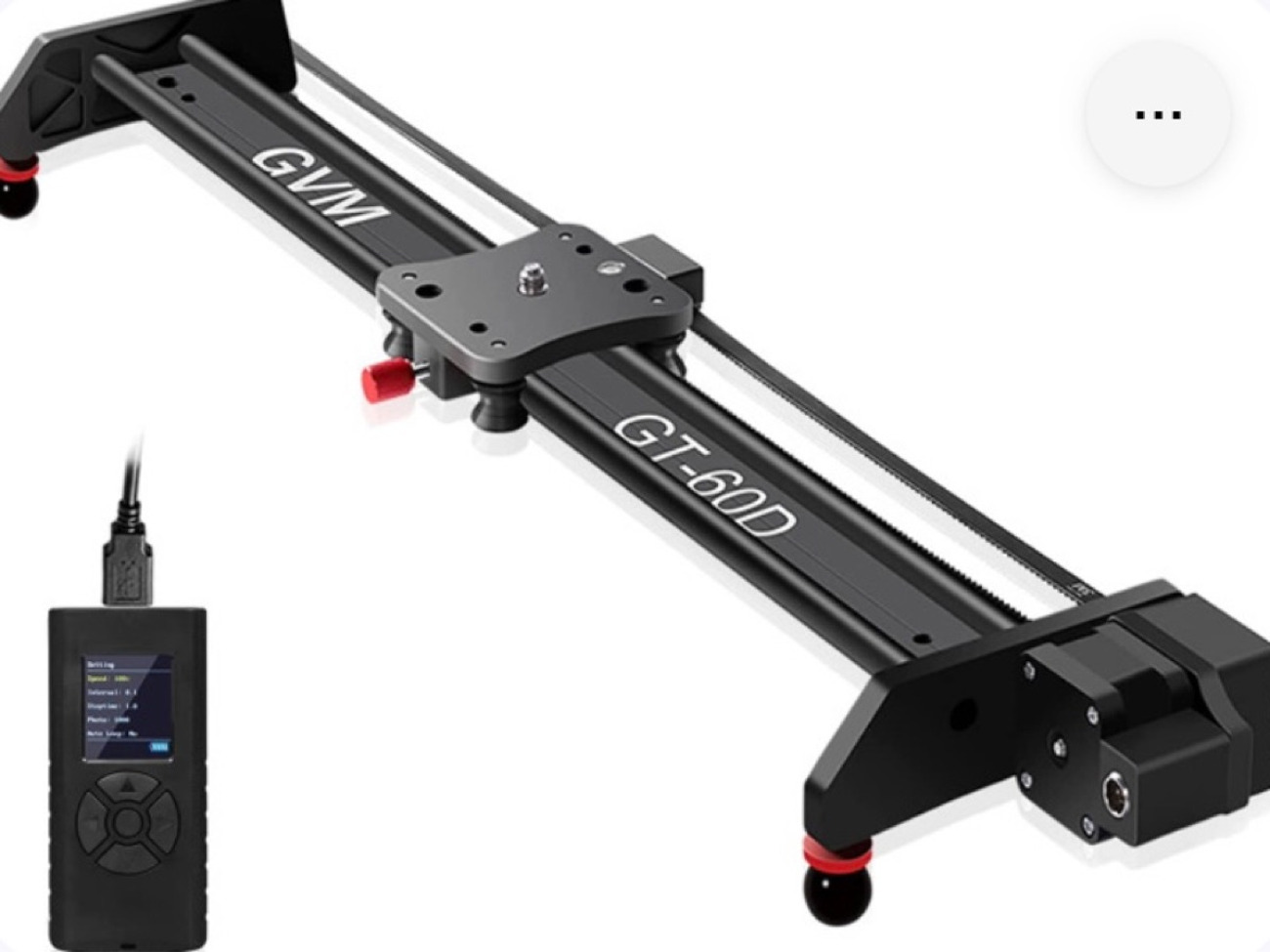 Gvm camera slider motorized gt60