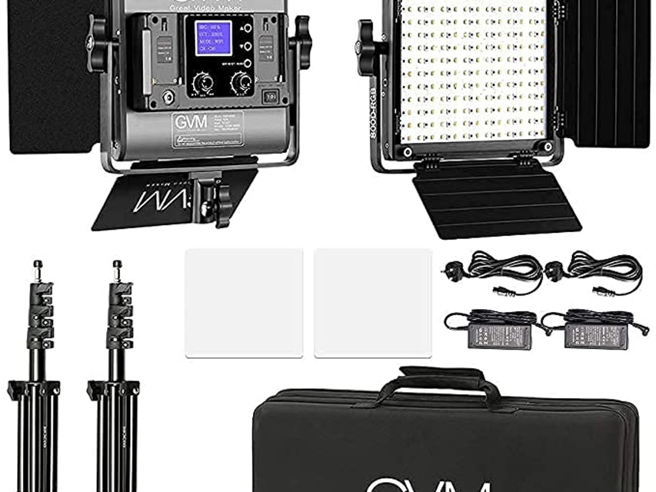 Gvm led video light