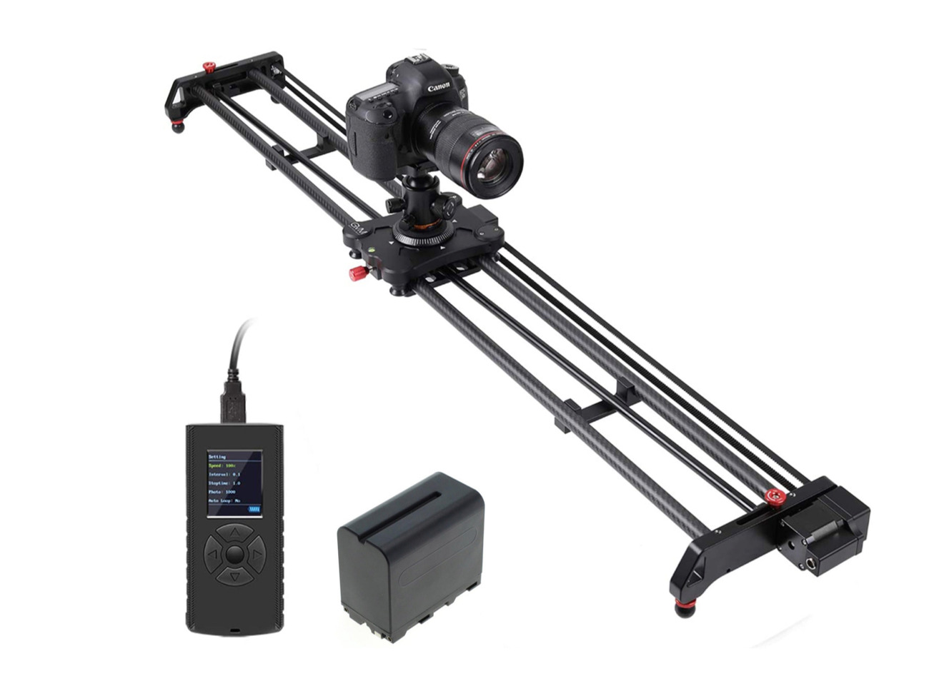Gvm motorised camera slider 48 inch