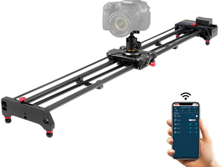 Gvm wireless carbon fiber motorized camera slider (47")