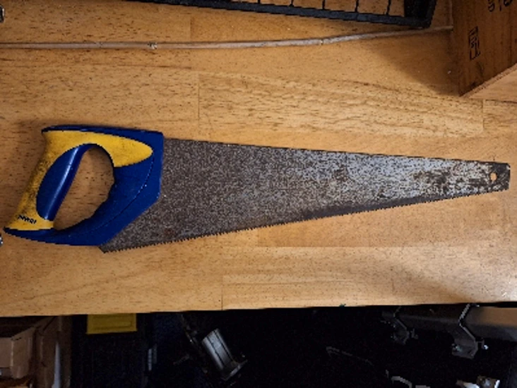 Hack saw for wood