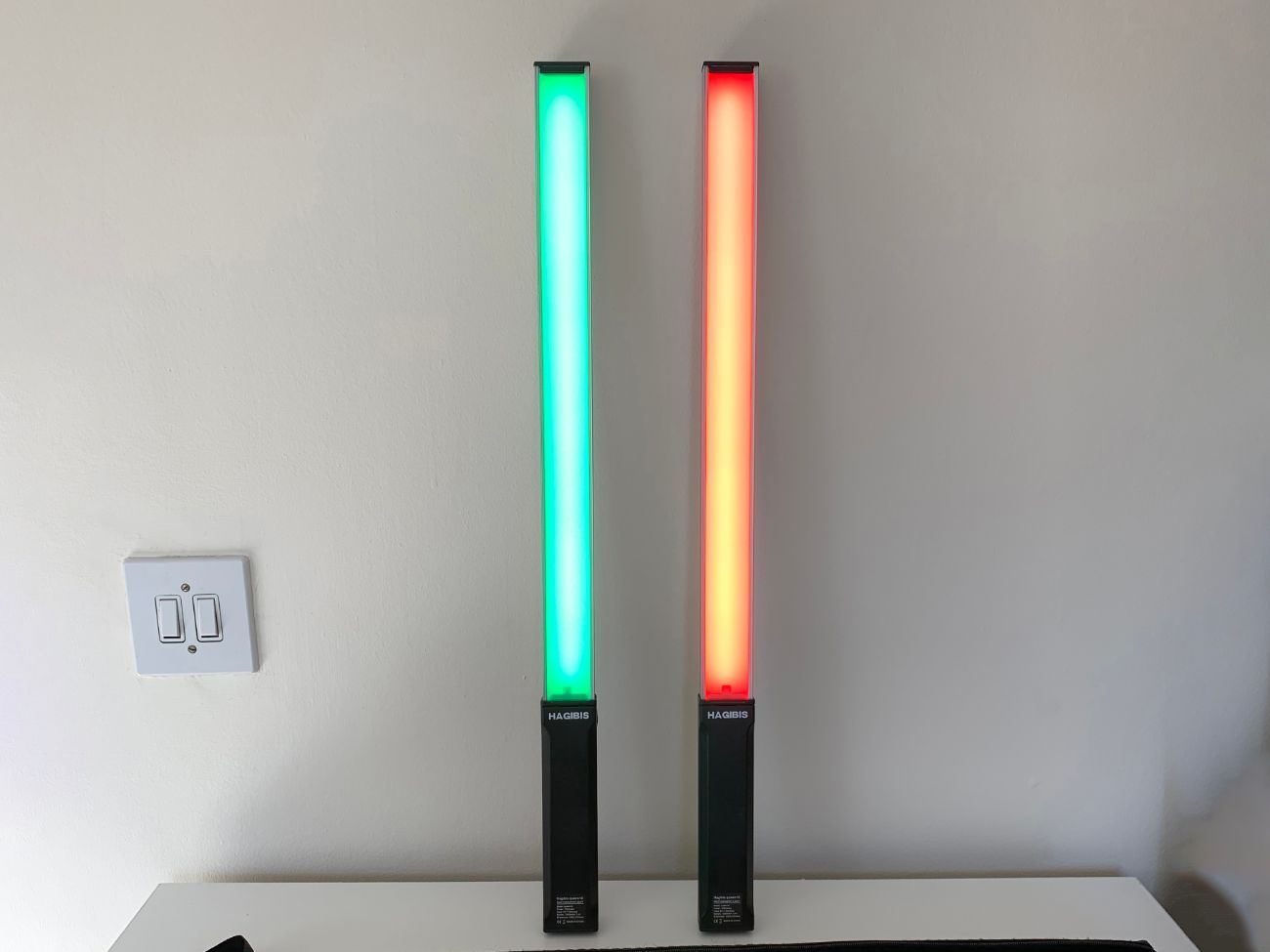 Hagibis led wand x2