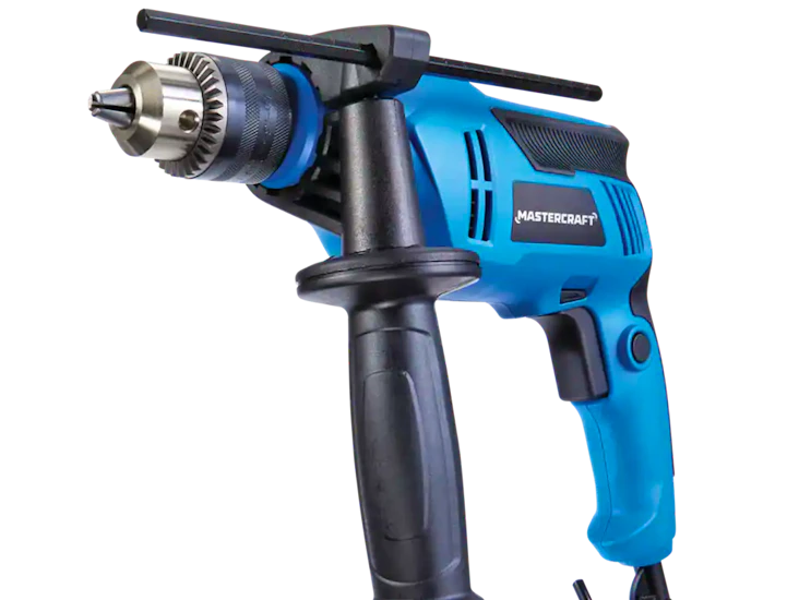 Hammer drill & 50-pc screwdriver & drill bit set