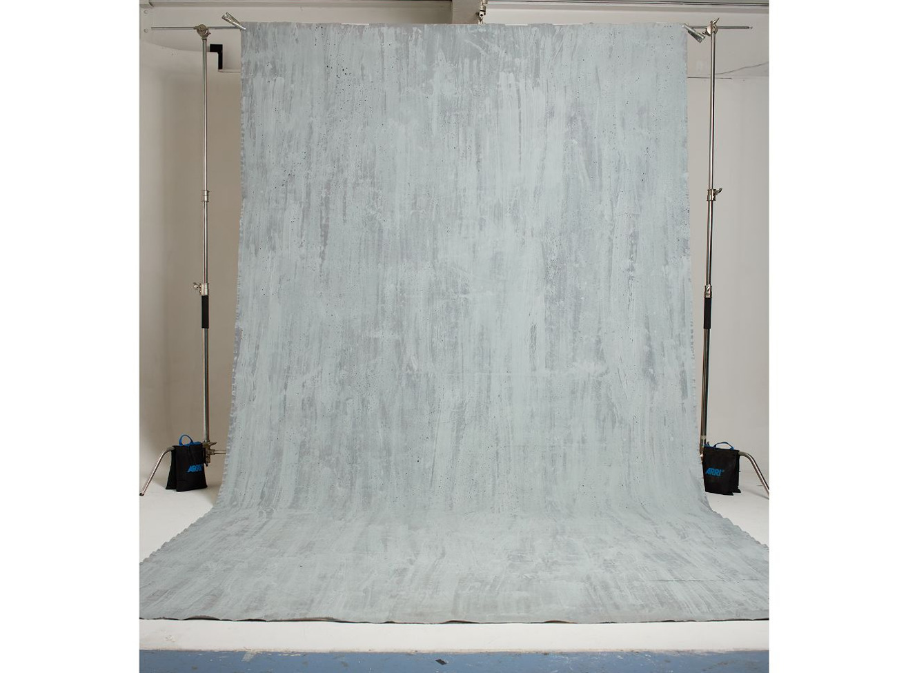 Hand painted canvas backdrop -  concrete