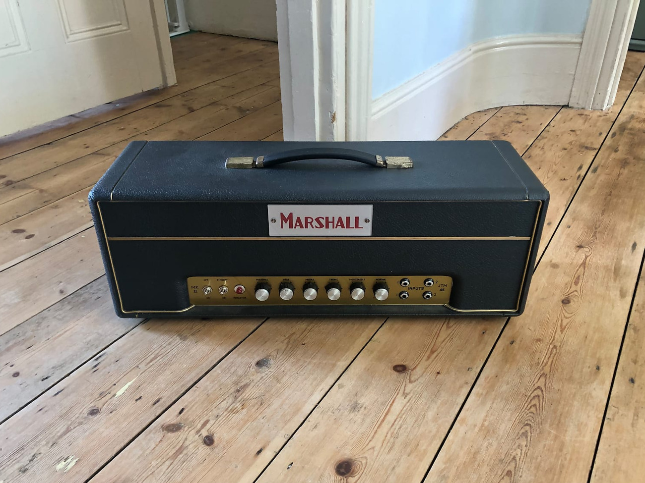 Handmade jtm45 valve guitar amplifier clone 