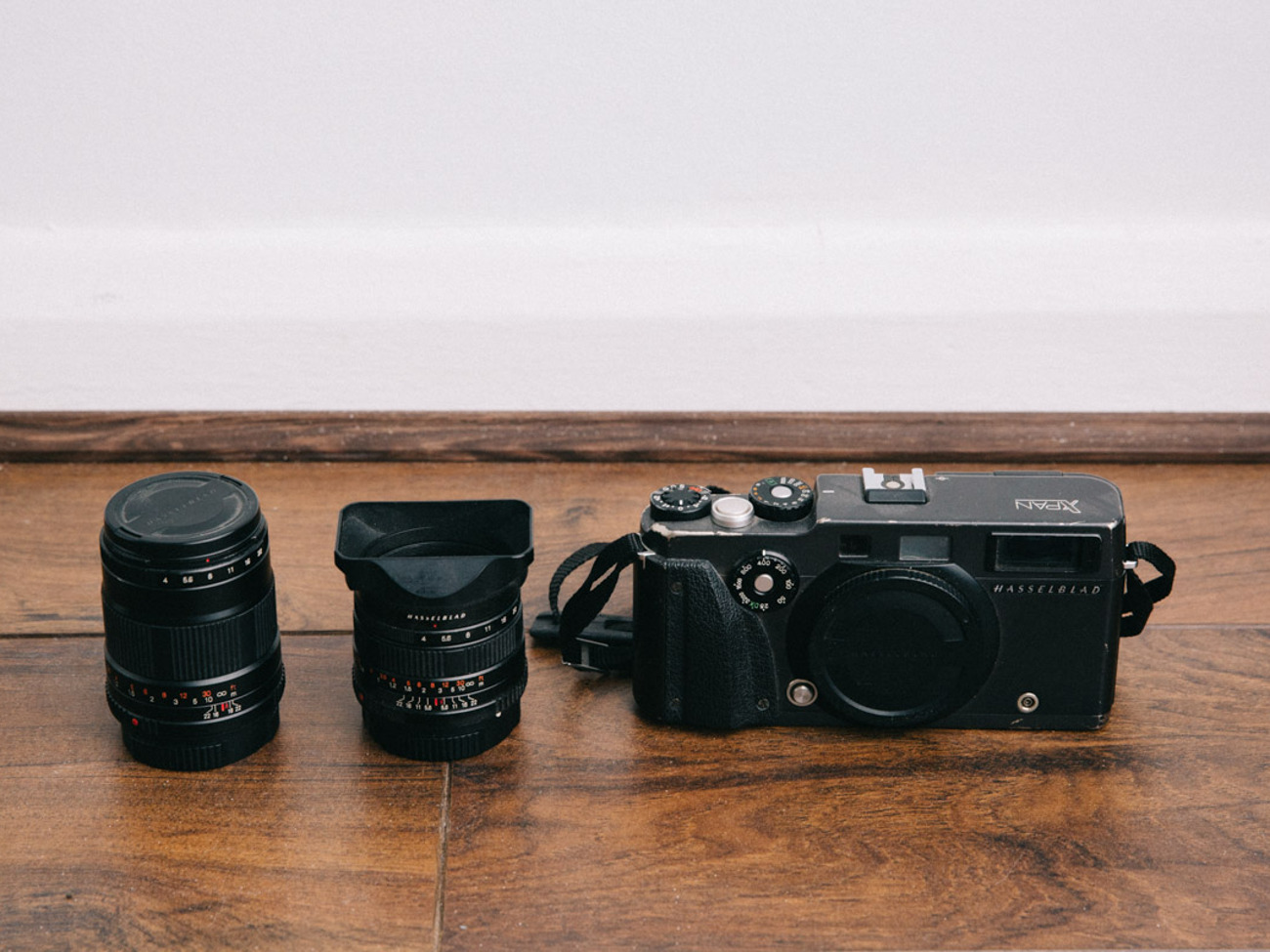 Hasselblad xpan with 45mm and 90mm lenses