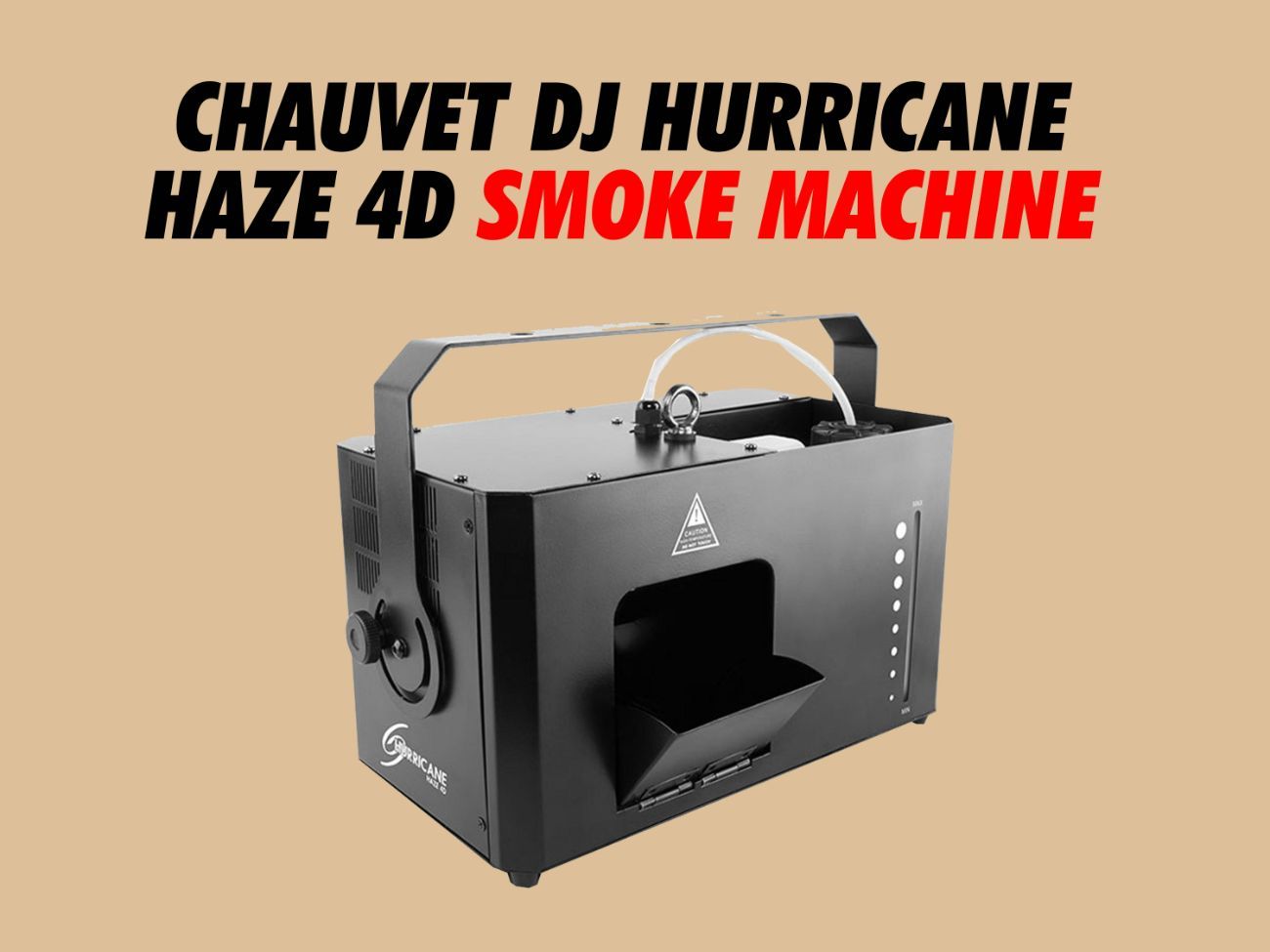 Haze smoke fog machine chauvet dj hurricane haze 4d