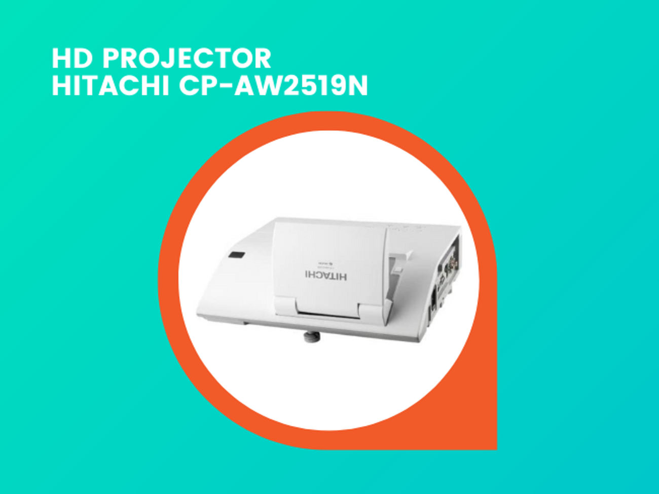 Hd projector hitachi cp-aw2519n