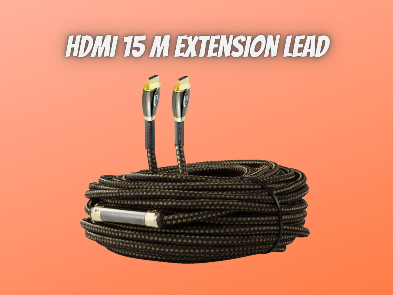 Hdmi 15 m extension lead 