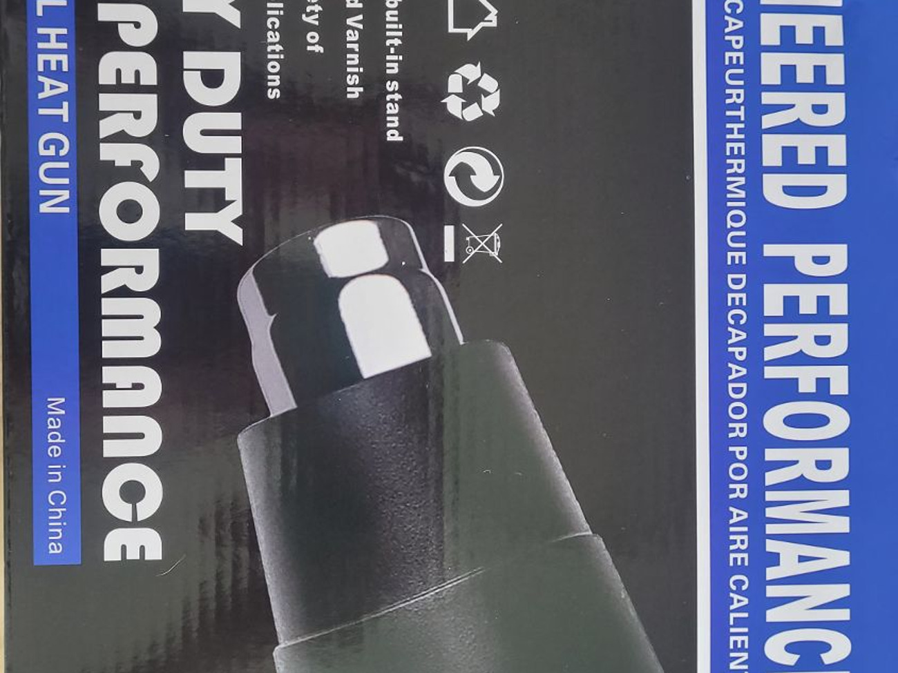 Heat gun heavy duty high performance 