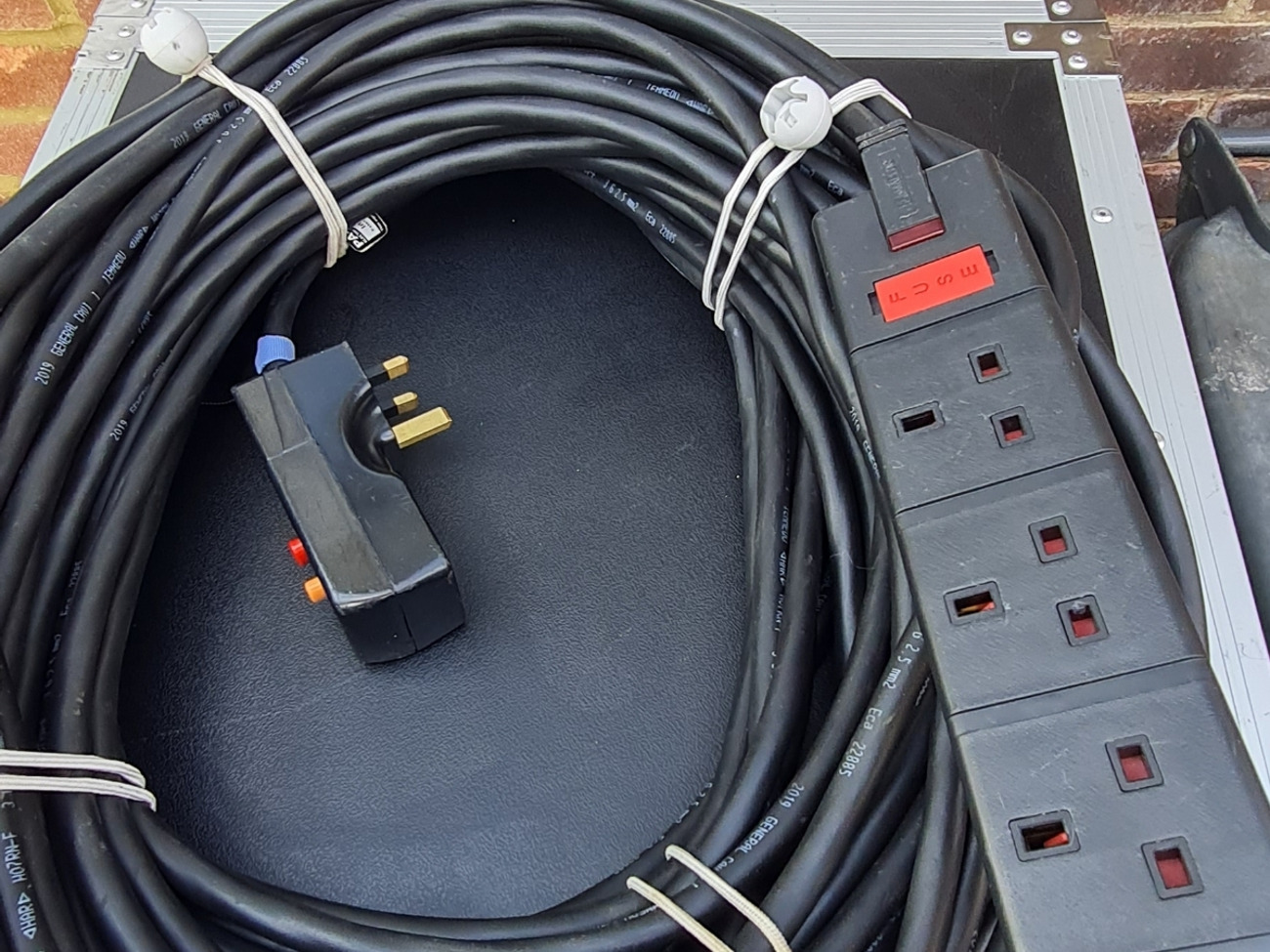 Heavy duty 40m rcd h07 extension 