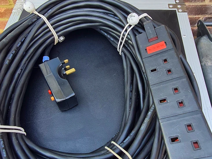 Heavy duty 40m rcd h07 extension