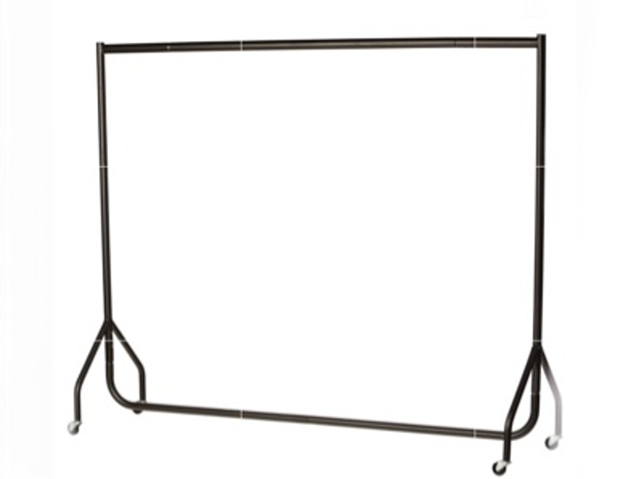 Heavy duty 6ft clothes rail for cloakroom/fashion/coat rack