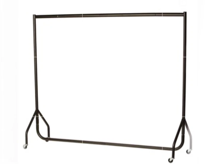 Heavy duty 6ft clothes rail for cloakroom/fashion/coat rack