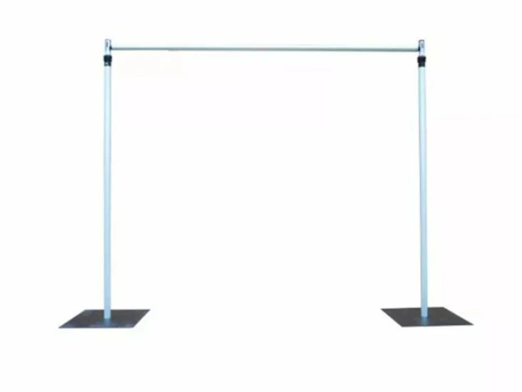 Heavy duty backdrop stand pipe and drape