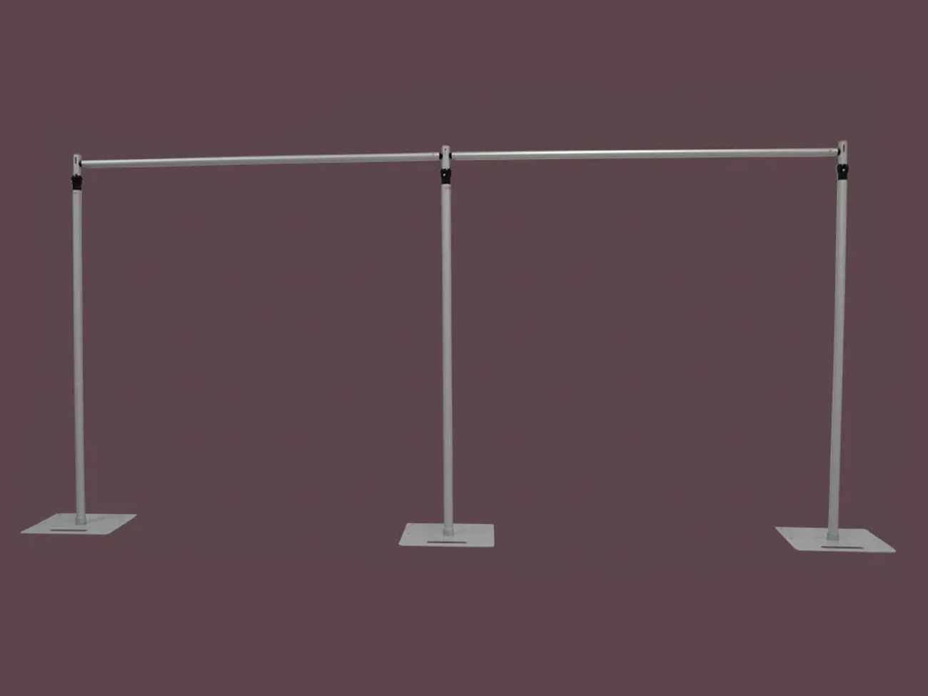 Heavy duty backdrop stand pipe and drape