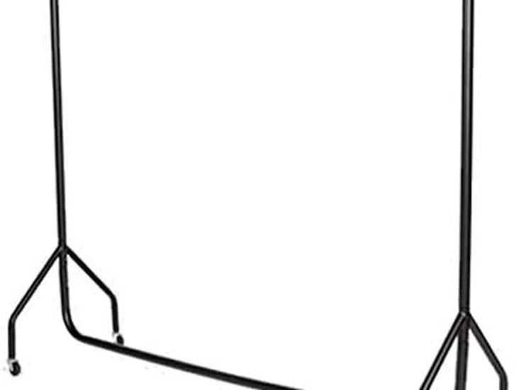 Heavy duty clothes garment rail 6ft long x 5ft tall