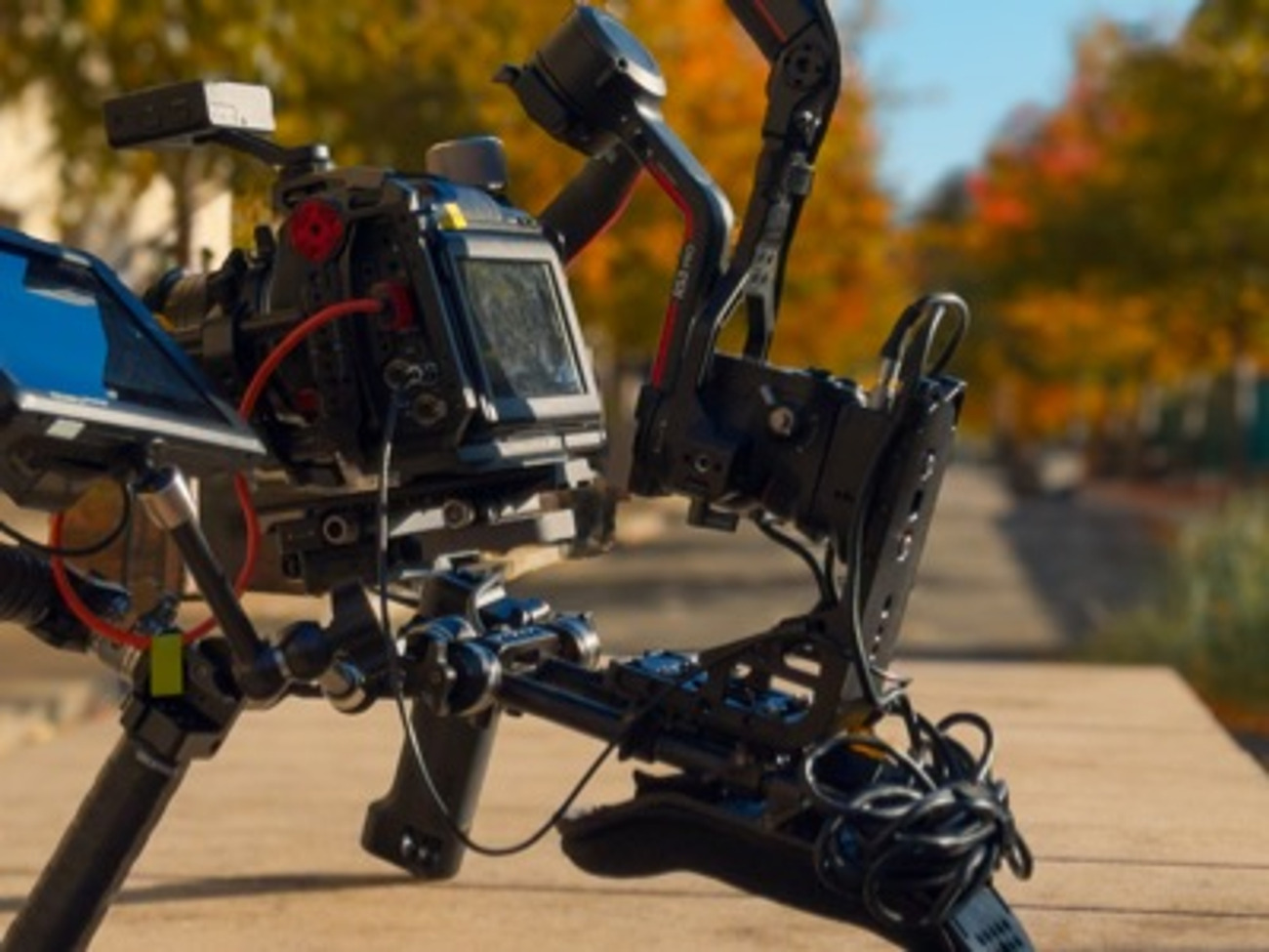 Heavy duty gimbal l bracket for dji rs2 rs3 