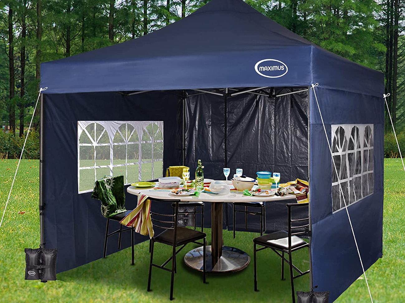 3x3 Gazebo Canopy Pop Up Gazebo Market Stall Rent HEAVY DUTY POP - Main Image