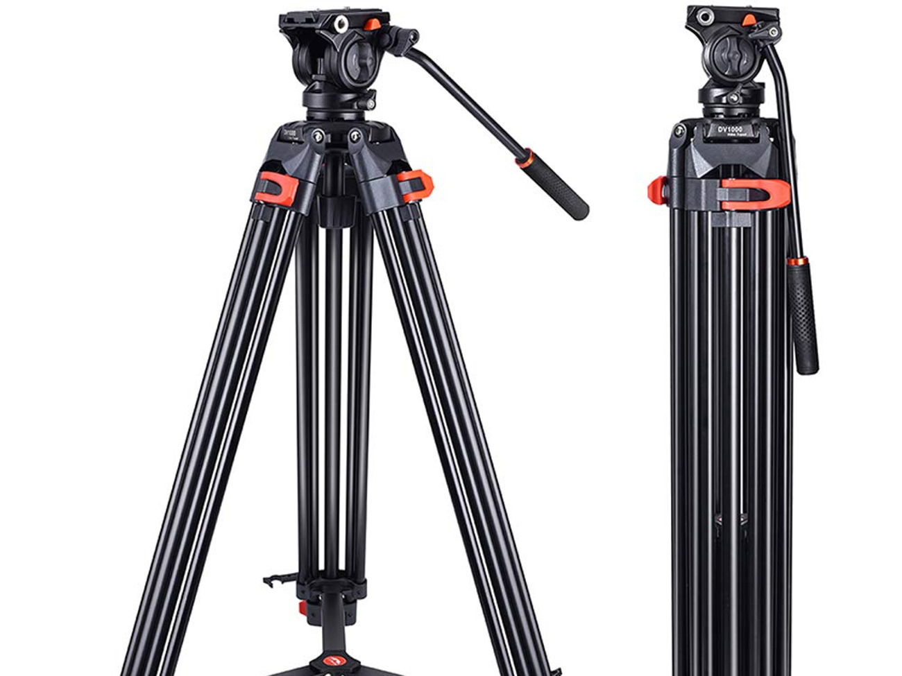 Heavy duty tripod + fluid head