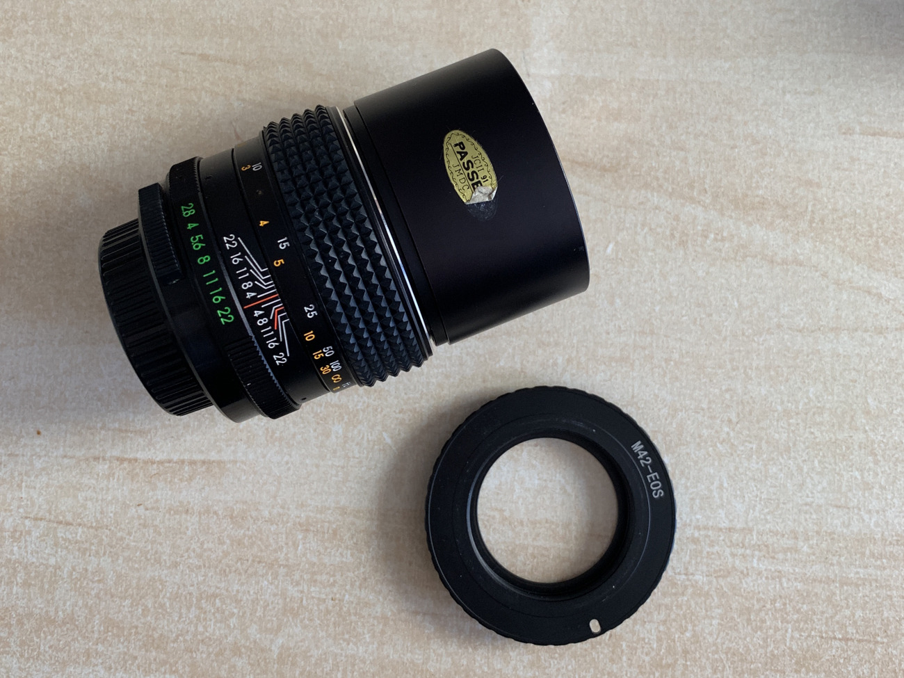 Helios 135mm f2.8 vintage manual telephoto prime lens