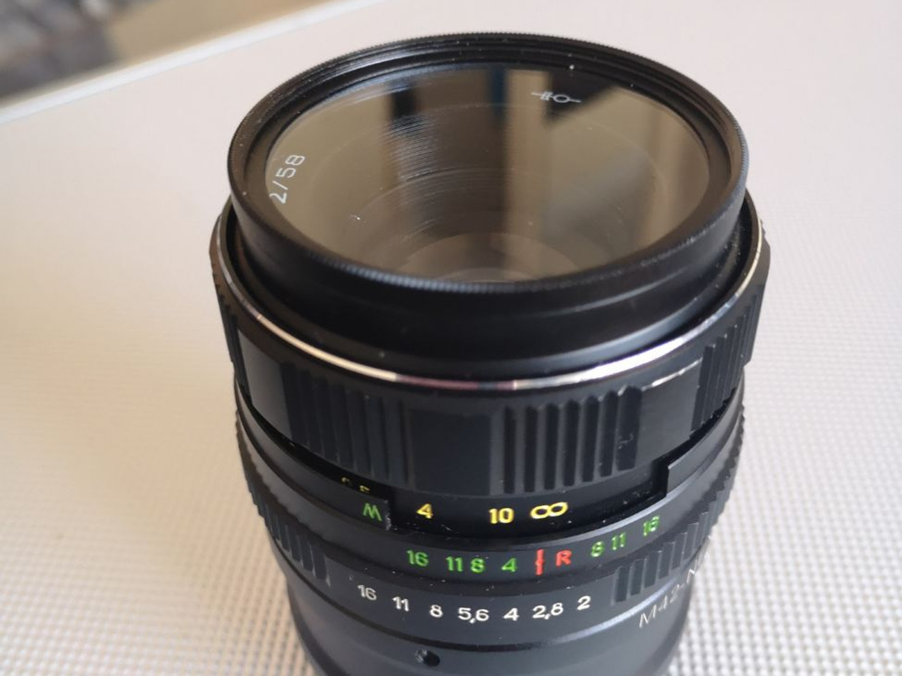 Helios f2 58mm vintage lens + sony nex mount