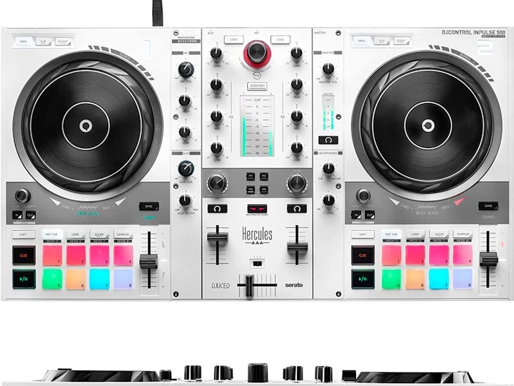 Hercules djcontrol inpulse 500 white edition