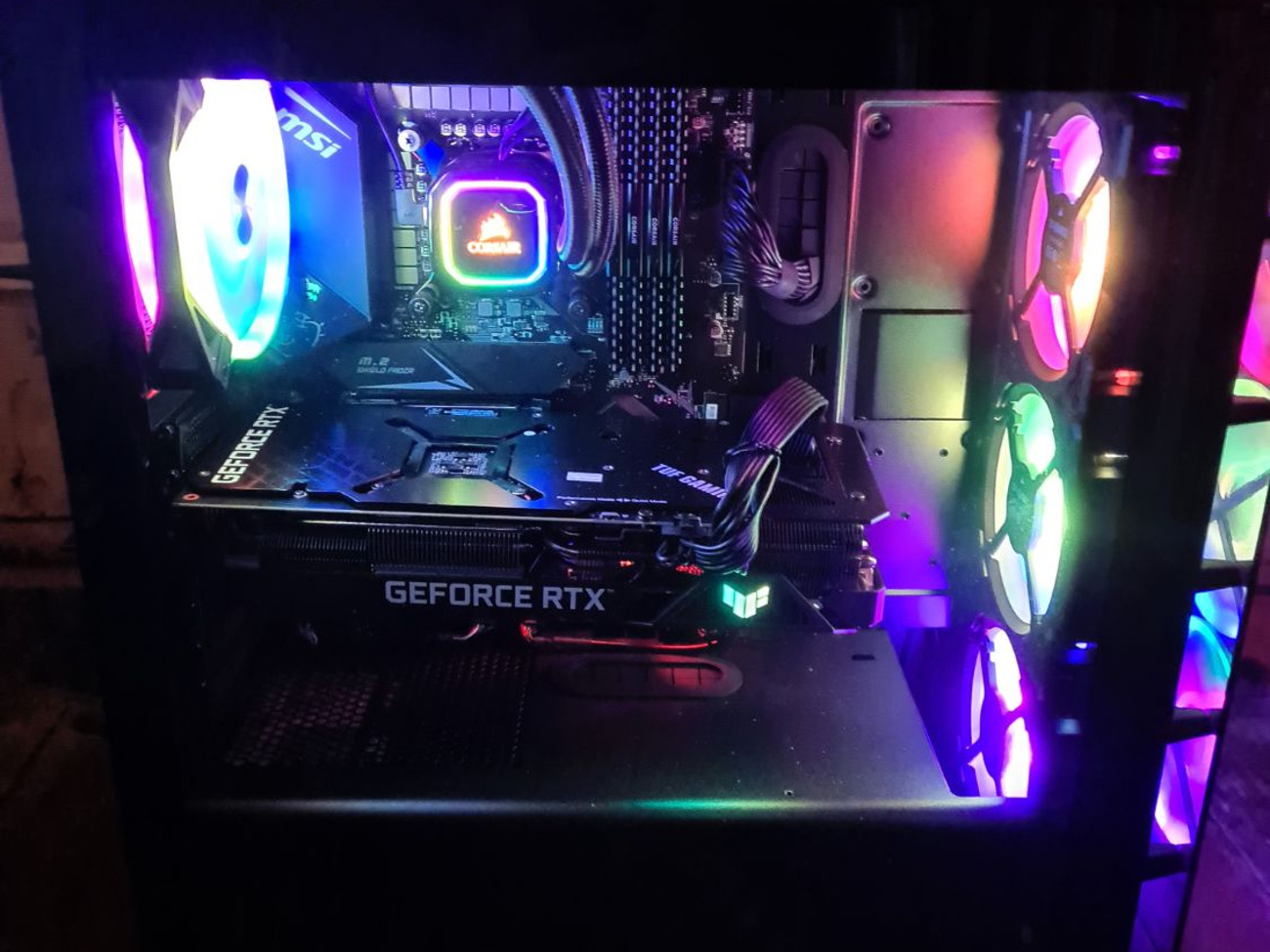 High specification video and photo editing desktop computer + 4k display