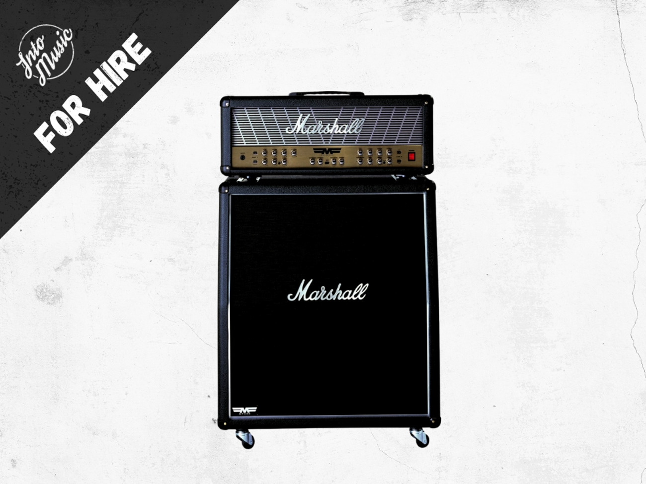 Hire a marshall mode four amp head & v30 cab half stack