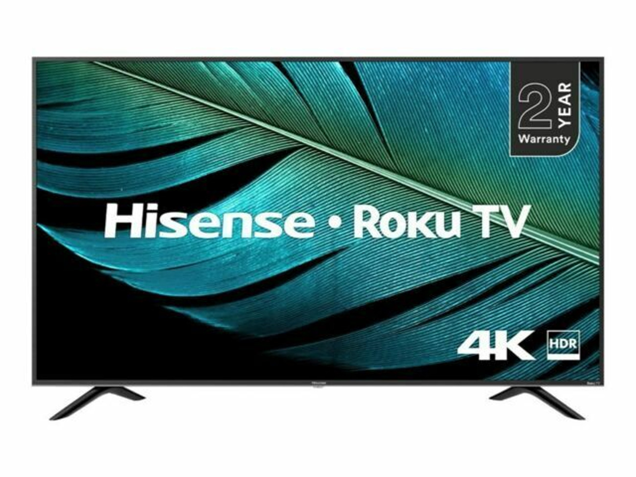 Hisense r55b7120uk 55" 4k smart led plasma display with hdr
