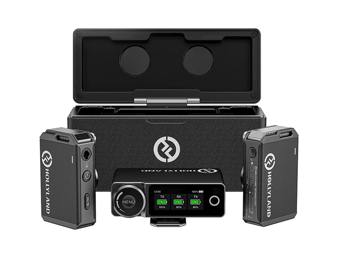 Hollyland lark max dual channel wireless microphone