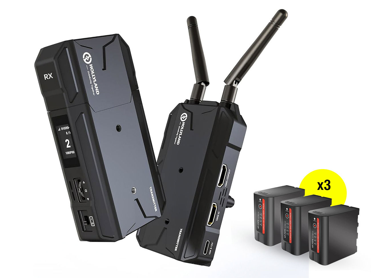 Hollyland mars 300 pro wireless video transmission