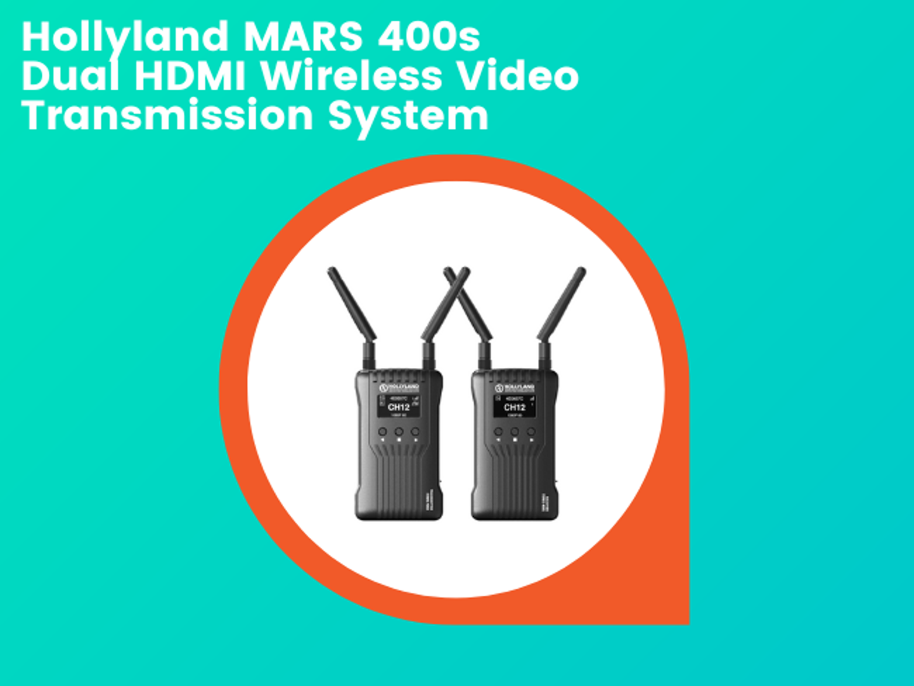 Hollyland mars 400s hdmi wireless video transmission system