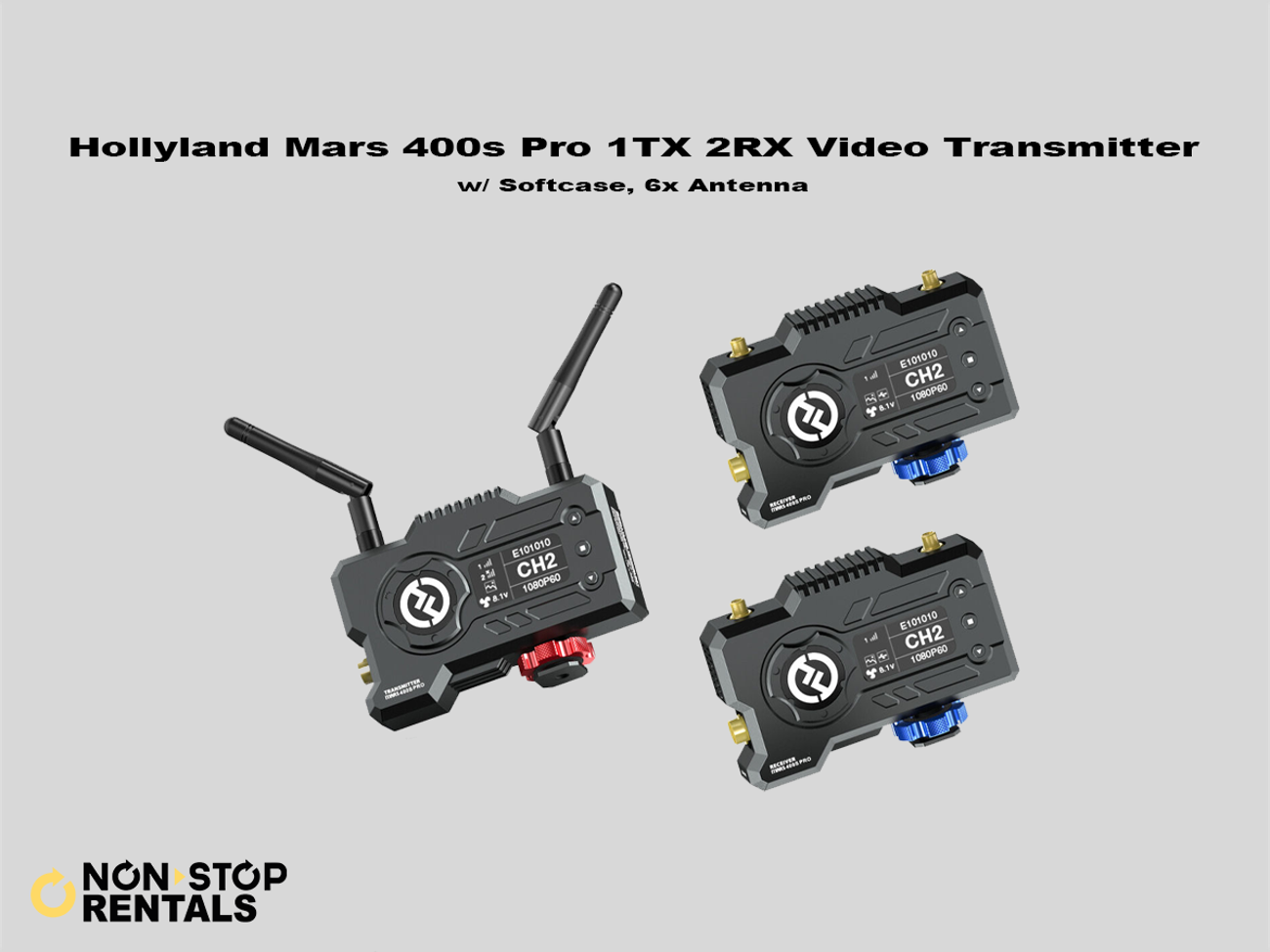 Hollyland mars 400s pro wireless system (1tx 2rx)