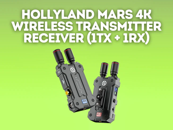 Hollyland mars 4k wireless transmitter receiver (1tx+1rx)