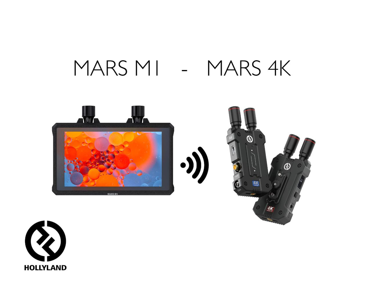 Hollyland mars m1 - mars 4k combo tranceiver transmitter custom 