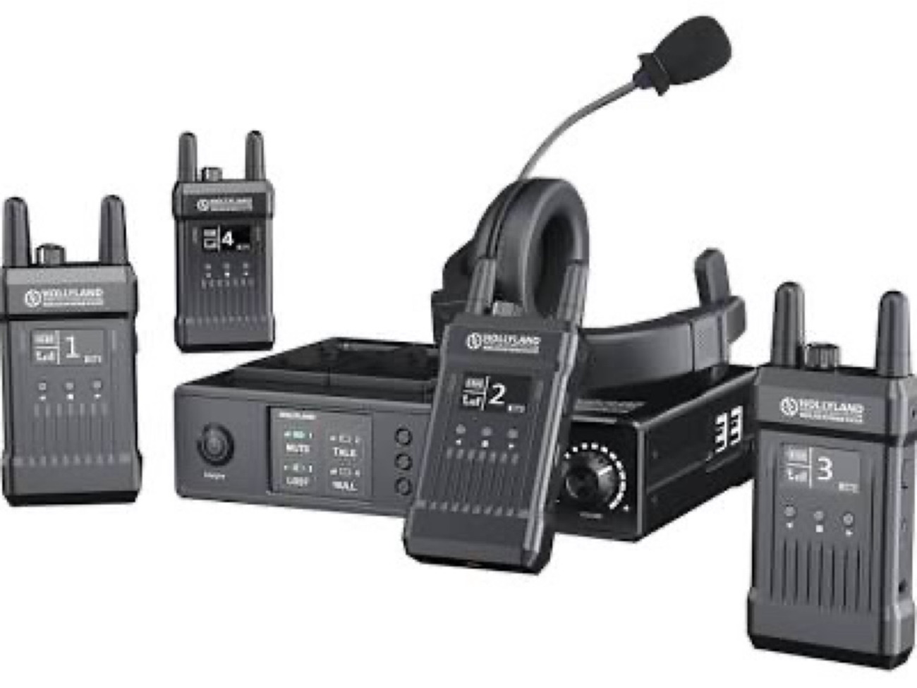 Hollyland mars t1000 - full duplex wireless intercom system